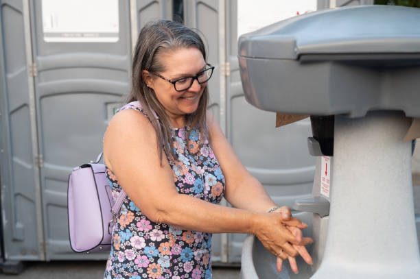 Best Portable restroom trailer rental  in New London, MN